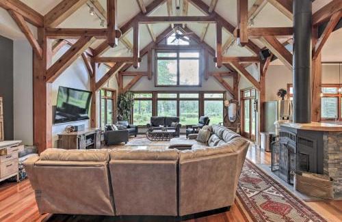 Eagle River House | Inviting Riverfront Retreat with Private Hot Tub Amenities