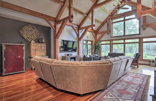 Eagle River House | Inviting Riverfront Retreat with Private Hot Tub Amenities