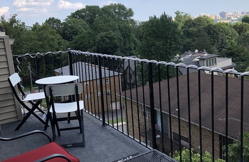 Fort Lee House | Inviting Room with Private Bath & NYC Views in Edgewater