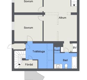 Alvsjo Apartment | Spacious scenic