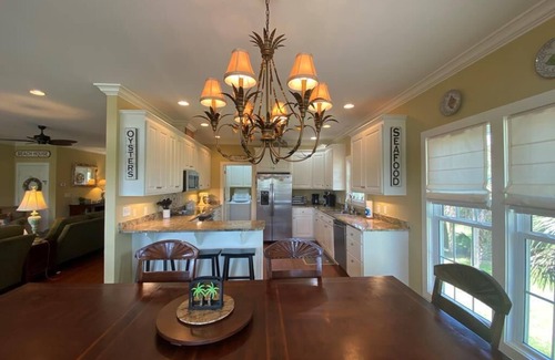 Edisto Island House | Exceptional Second Row Retreat with Private Pool & Ocean Views