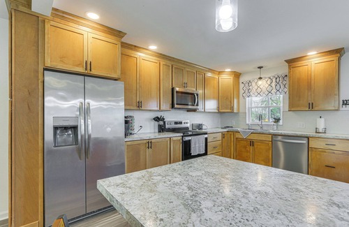 Pleasant Hall House | Ideal Shippensburg Home: 4 Mi to Tiny World & Great Amenities!
