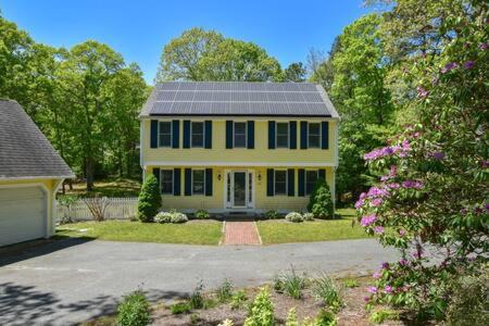 Marstons Mills House | Cozy Stone Fire Pit Retreat with Game Room & Pet Friendly