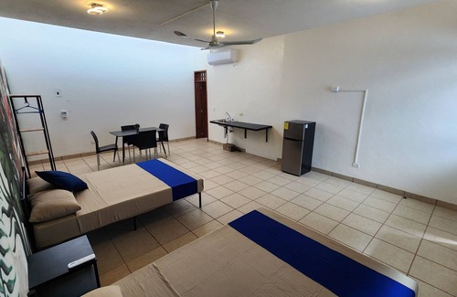 Centro Apartment | Spacious studio with 2 beds and WiFi, AC in fabulous Puerto Escondido