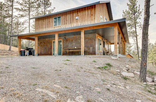 Sturgis House | Inviting Sturgis Cabin with Grill & Wraparound Patio