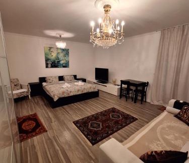 Tuchomerice Apartment | Convenient Studio with Terrace Near Prague Airport