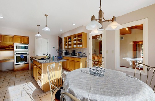 Monument House | Inviting Mountain Retreat with Patio & Fireplace Awaiting You