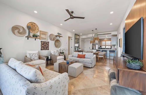 Downtown San Jose del Cabo Condo | Spacious Three-Bedroom Penthouse with Panoramic Sea of Cortez Views