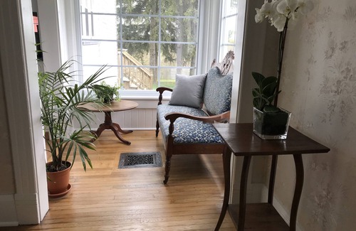 Clifton Springs House | Tranquil Updated Home Steps from Downtown with Spa Amenities