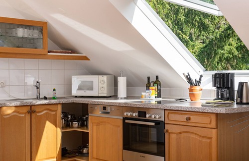 Loschwitz Apartment | Inviting Vacation Apartment on the Elbe Slope with Spa