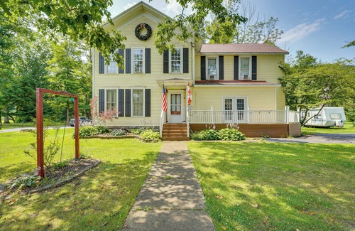 Ellicottville Cottage | Victorian Home Steps from Holiday Valley - Family Friendly!