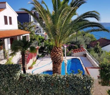 Seget Vranjica Villa | Seget Vranjica Villa with Sea View, Pool & Jacuzzi Retreat