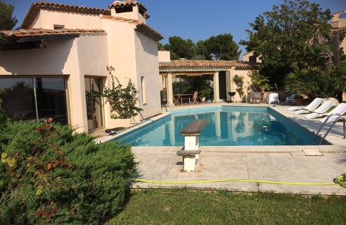 Carry-le-Rouet Villa | Elegant Villa with Ocean View and Private Pool Retreat