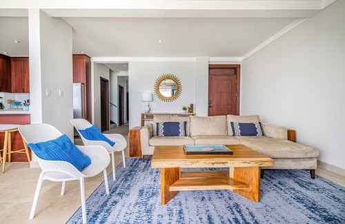 Potrero Apartment | Spacious waterfront condo with shared pool, balcony, and washer/dryer