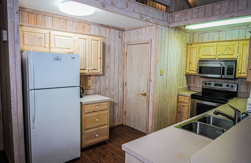Pine Mountain Ski Chalet | Wooded View Chalet Near Attractions with Pool & Kitchen