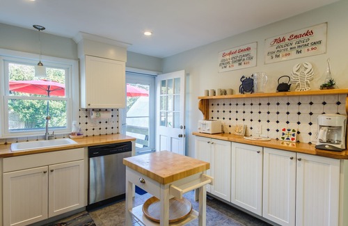 Woods Hole House | Oceanfront Woods Hole Cape with Pool & Family Amenities