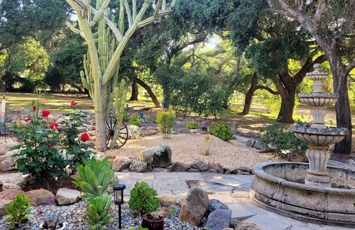 Ramona House | Spanish Hacienda Retreat with Pool and Game Room Awaits