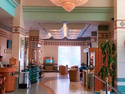 Al Qasimia Apartment | Cozy Stay at Spark Residence Hotel with Pool & Restaurant