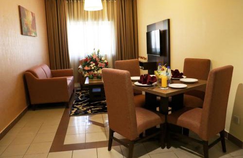 Al Qasimia Apartment | Cozy Stay at Spark Residence Hotel with Pool & Restaurant
