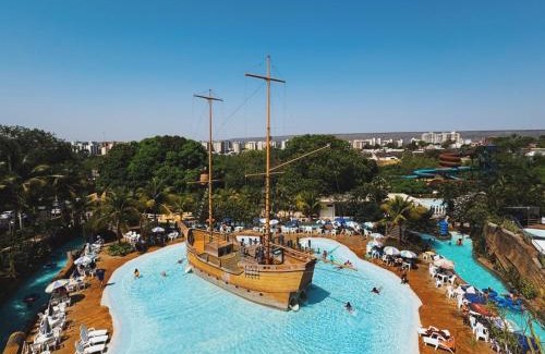 Jardim Paraiso Apartment | Spazzio diRoma com acesso ao Acqua Park - Temporada CN