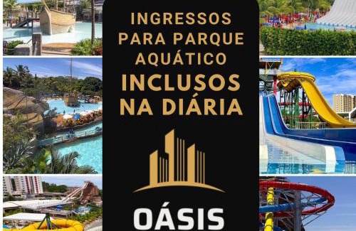 Prive das Caldas Apartment | Experience Spazzio diRoma: 4-Star with Aquatic Fun