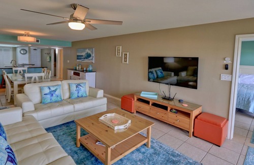 South Padre Island Condo | Oceanfront Retreat: Guest Rated 10/10 with Extra Amenities