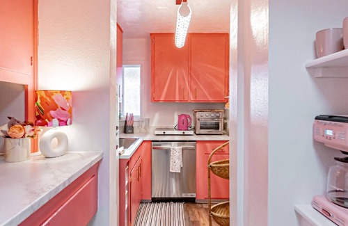 Idaho Falls House | Idaho Falls Pink Bloom Cottage with Pool & Event Venue