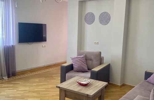 Kentron Apartment | Specious 2bdr huge living room 80m with AC in Yerevan Center close to Swan Lake