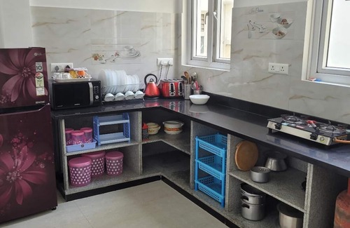 Hyderabad House | Family-Friendly 3BHK Apartment with Private Garden & Terrace
