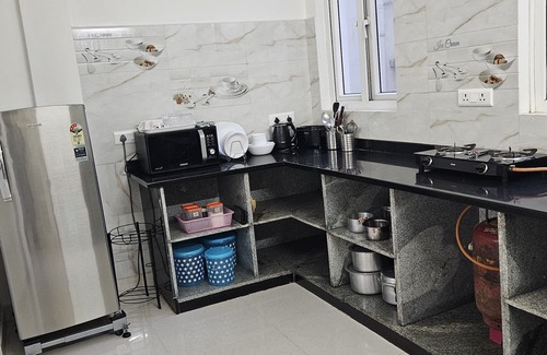 Hyderabad House | Family-Friendly 3BHK Apartment with Private Garden & Terrace