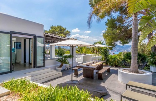 Cala Comte House | Scenic Coastal Retreat Near Beaches with Private Pool
