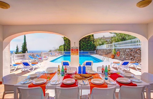 Frigiliana Villa | Unforgettable Villa with Huge Heated Pool & Ocean Views