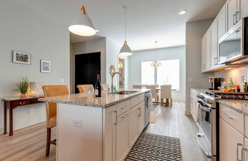 Talbot's Corner Villa | Modern Condo with Rooftop Deck Perfect for Group Stays
