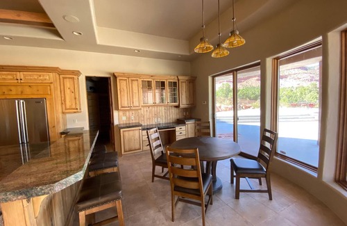 Kanab House | Inviting Home with Private Pool, Spa & Breathtaking Views