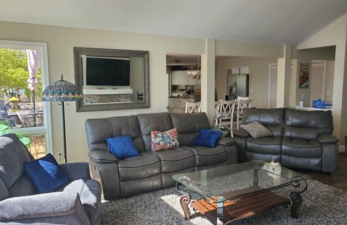 Seneca House | Inviting Lake Home with Dock, Fire Pit & Pet-Friendly Options