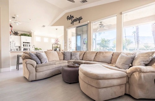 Palm Springs House | Elevated Mountain Views with Private Pool and Spa Experience