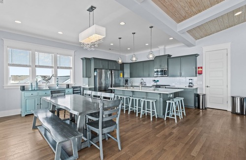 Yaupon Beach House | Oceanfront Escape with Private Pool & Elevator Near Pier