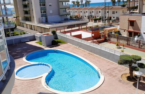 Peniscola Apartment | Oceanfront Penthouse with Pool & Family-Friendly Amenities
