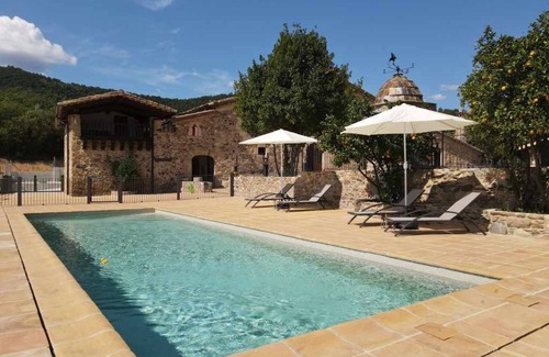 Brunyola House | Idyllic Farmhouse Retreat in Brunyola with Spa & Pets Welcome
