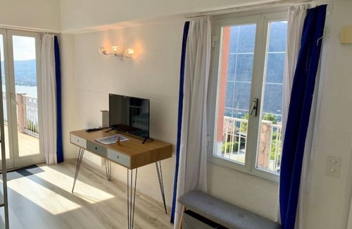 Rovio Apartment | Lake Lugano View: Cozy One-Room Apartment Getaway
