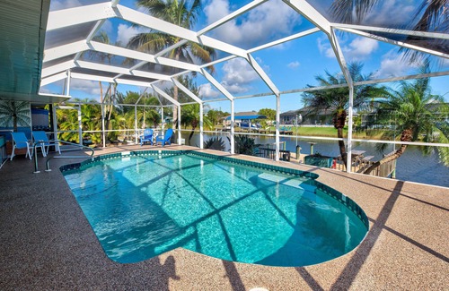 South Gulf Cove House | Impressive Waterfront Home with Pool and Ocean View