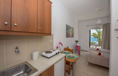 Afionas Apartment | Oceanfront Spiros and Polyxeni Studio in Afionas