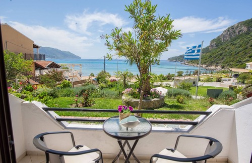 Afionas Apartment | Oceanfront Spiros and Polyxeni Studio in Afionas
