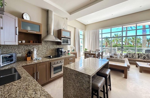 Puerto Penasco Condo | Experience Poolside Relaxation at Our Ground Floor Condo