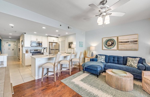 West Panama City Beach Condo | Family-Friendly Splash Resort: Oceanfront with Water Park Fun