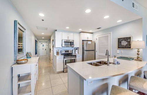 West Panama City Beach Condo | Family-Friendly Splash Resort: Oceanfront with Water Park Fun