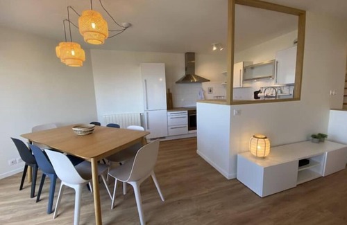Evian-les-Bains Apartment | Beautiful Duplex Apartment with Evian Lake View for 8 Guests
