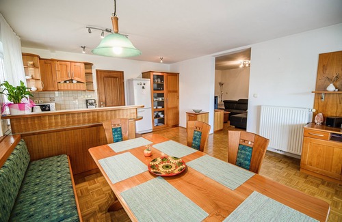 Podcetrtek Apartment | Spacious Split Apartment with Terrace for Family Getaways