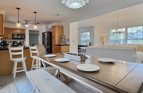 Dolphin's Cove House | Secluded Pool Oasis with Ocean Views & Pet-Friendly Stays