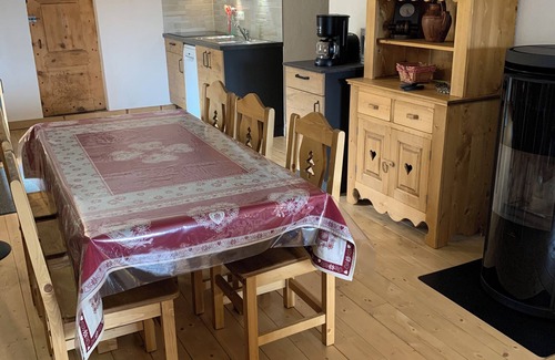 La Giettaz Apartment | Mountain Getaway: Gîte in Renovated Savoyard Farmhouse